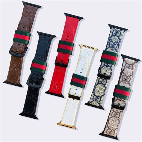 gucci iwatch strap|authentic Gucci watch band.